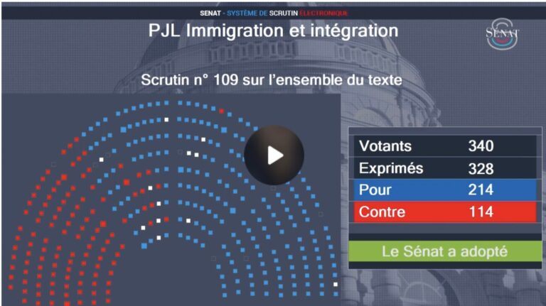 Lire la suite à propos de l’article Explication de vote : Conclusion de la CMP immigration et intégration