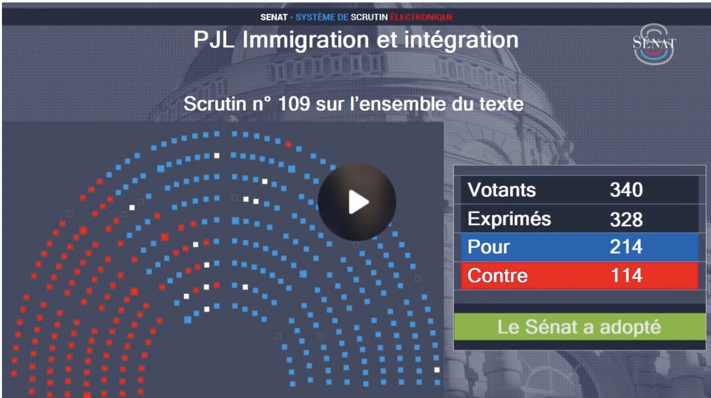 You are currently viewing Explication de vote : Conclusion de la CMP immigration et intégration